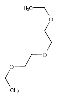 Diethylene Glycol Diethyl Ether (DGDE) Molecular Structure